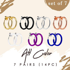 Non-Piercing Retractable Earrings